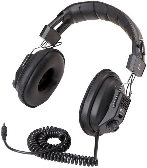Califone 3068AV Switchable Stereo/Mono Headphones, Cord 6 foot, coiled cord, Transducers 40mm Mylar dome driver unit, Impedance 36 Ohms; Sensitivity 98dB  3dB at 1kHz; Volume Control Dual controls on ear cups; Plug 3.5mm mini plug with snap-on 1/4 inch adapter; UPC 610356213001 (3068 AV 3068-AV)