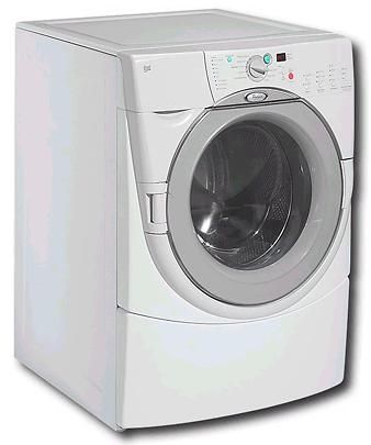 Whirlpool GHW9150PW 27" 3.8 Cu. Ft. Duet Front-loading Washer, 8 Cycle, Dove Grey on White (GH-W9150PW, GHW-9150PW, GHW9150P, GHW9150)
