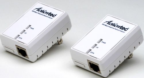 Actiontec PWR511K01 Model PWR500 Powerline Network Adapter Kit - Single Por...